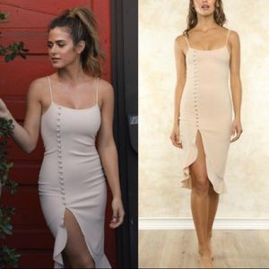 Fletch Blush Stella Bodycon Dress M